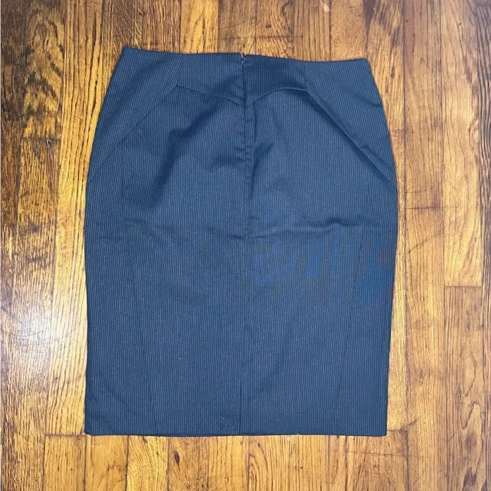 Worthington Pinstripe Pencil Skirt